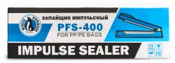 Купить ножной запайщик пакетов постоянного нагрева pfs-400dd – цена от завода, доставка до двери | RuOborudovanie.ru