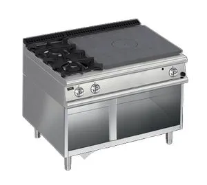 Плита газовая Apach Chef Line Lrstg129R2Sxos со сплошной поверхностью 900 серии – купить в Челябинске по цене завода