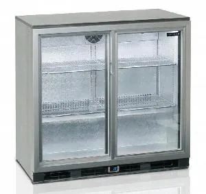 Шкаф холодильный со стеклом Tefcold Ba25S S/A барный нержавеющий – купить в Челябинске по цене завода