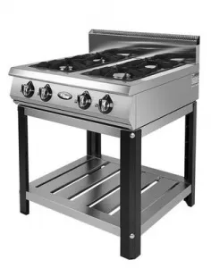 Плита газовая Grill Master Ф4ПГ/800 ГАЗ (50002) на подставке 4конф. 27кВт 800х800х1050 – купить в Челябинске по цене завода