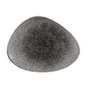 Блюдо треугольное Chefs 26Х20СМ, без борта, цвет Raku Quartz Black, Studio Prints Rkbqtc261 – купить по цене завода