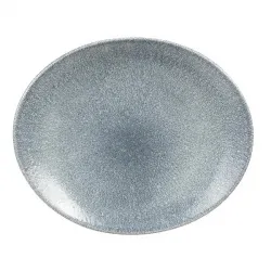 Купить блюдо овальное 27х22,9см, без борта, цвет raku topaz blue, studio prints rktbop581 – цена от завода, доставка до двери | RuOborudovanie.ru