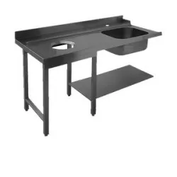 Купить стол сортировочный 1800 мм правый apach chef line l75443 в Челябинске – цена завода, доставка до двери | RuOborudovanie.ru