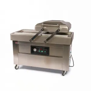 Упаковщик Hualian DZ-500/2SB SS (нерж.) вакуумный двухкамерный напольный – купить в Челябинске по цене завода