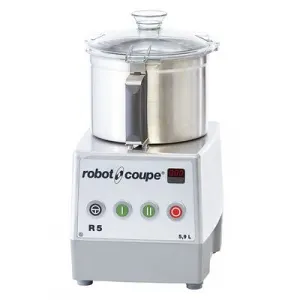 Куттер Robot Coupe R5-2V арт.24614 настольный объемом 5.9 л, скорость 1500 и 3000 об/мин – купить в Челябинске по цене завода