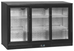 Купить шкаф холодильный tefcold db300s-3 барный черный со стеклом 300л 0,26квт в Челябинске – цена завода, доставка до двери | RuOborudovanie.ru