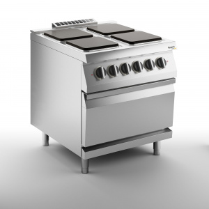 Плита электрическая 4 конфорочная 700 серии Apach Chef Line Slre87Fem