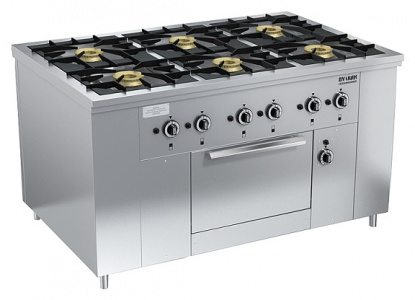 Плита газовая Вулкан-Heidebrenner Прг-Iiа-6 Maxi арт.8231