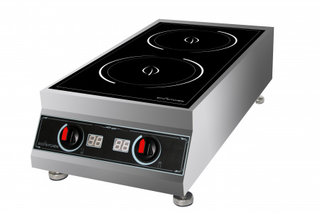 Плита индукционная Ecokitchen Ind-32P-3500*2 встр.