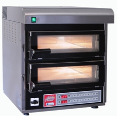 Печь подовая Eurochef PizzaChef MP4 электрическая 2-камерная с подом 39*39 см