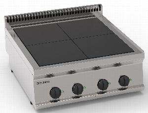 Плита 4 конфорочная 700 серии Tecnoinox Pcu70E7 616091