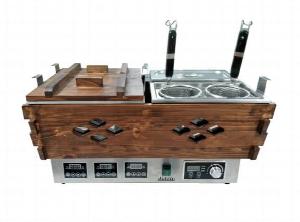 Фритюрница Airhot Kantoo Combi Cook на 5 ванн, 3.4кВт, электро+индукция настольн.