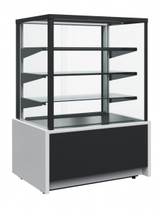 Витрина нейтральная Полюс 0,9 Carboma Cube 9006-9005 (Kc70 N 0,9-1) техно 1802336P