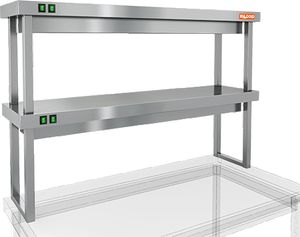 Полка тепловая Hicold TP2-10/3 двухъярусная настольная (1000х300х800h)