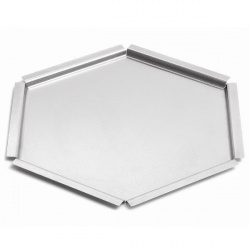 Купить поднос сервировочный honeycomb small d35,6см h3,8см, шестиугольный, нерж.сталь sm119 – цена от завода, доставка до двери | RuOborudovanie.ru