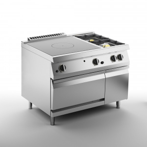 Плита со сплошной поверхностью газовая 700 серии Apach Chef Line Slrstg127R2Dxfg