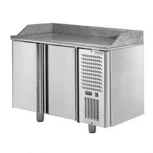 Стол для пиццы охлаждающий Polair TM2pizza-G с гранитной столешницей