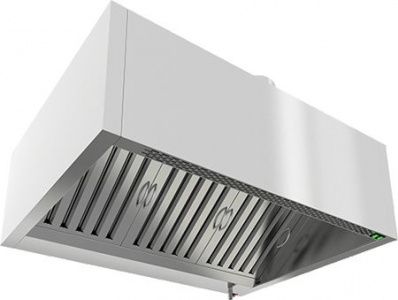 Зонт вытяжной пристенный Hicold ЗКВПО-08,509 коробчатый (850х900х400) без подсветки