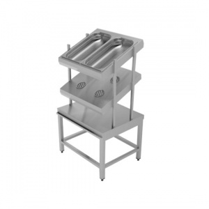 Диспенсер для подносов, приборов и хлеба Apach Chef Line Ldtcb76 Plus