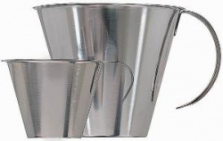 Купить стакан мерный linden металл 0,25л с открытой ручкой d10см h7,3см 512302-03 в Челябинске – цена завода, доставка до двери | RuOborudovanie.ru