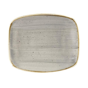 Блюдо прямоугольное Chefs 23,7Х15,7СМ, без борта, Stonecast, цвет Peppercorn Grey Spgsobl21