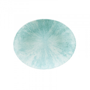 Блюдо овальное 31,7Х25,5СМ, без борта, цвет Stone Aquamarine, Studio Prints Stamop121