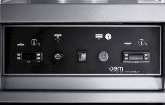 Пресс для пиццы Oem-ali PF45MTE с бортиком 4мм, краст 45см, термический, электрон.термоста – купить в Челябинске по цене завода