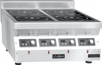 Плита индукционная Abat КИП-47Н-5,0 арт.71000019570 4-х конфорочная настольная – купить в Челябинске по цене завода