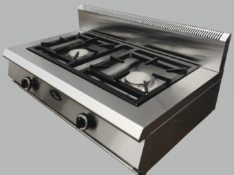 Плита газовая Grill Master Ф2ЖТЛПГ(п) ГАЗ (50019) настольная 2конф. уилен.18кВт 1000х600х330 – купить в Челябинске по цене завода