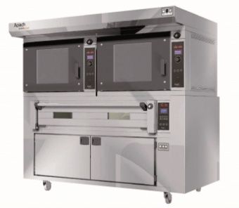 Печь конвекционная Apach K5TShse DP+E218Pa с подом на подставке с направляющими – купить в Челябинске по цене завода