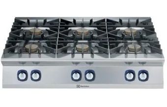 Плита 6 конфорочная 900 серии Electrolux E9GCGL6C0M 391012 ГАЗ – купить в Челябинске по цене завода