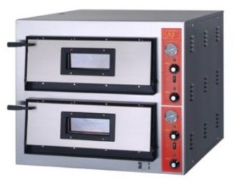 Печь для пиццы Xts F2/40 EA 500 электрическая 2-камерная с подом 51х50см – купить в Челябинске по цене завода