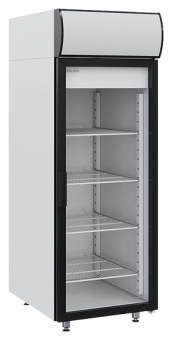 Шкаф холодильный Polair DM107-S объемом 700л формата GN 2/1, со стеклянной дверцей – купить в Челябинске по цене завода