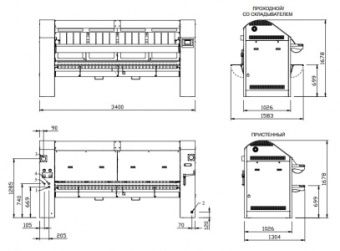 Гладильный каландр Imesa MC/M 2500/50 – купить в Челябинске по цене завода