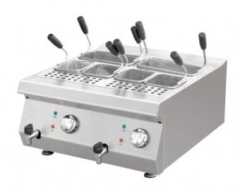 Макароноварка Kocateq 1M0CP1E (2х9л) электр.настольная с 6 порц.корзинами – купить в Челябинске по цене завода