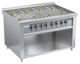 Плита газовая Вулкан-Heidebrenner Прг-Iiа-8М Standart арт.82410 серия 700 – купить по цене завода