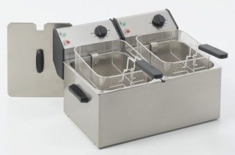 Фритюрница Roller Grill FD 80 D (2х8л) электр. 7,2кВт без кранов для слива масла – купить в Челябинске по цене завода