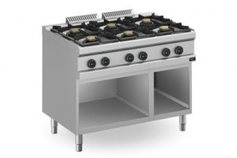 Плита 6 конфорочная Apach APRG-117P/PL 700 серии – купить в Челябинске по цене завода