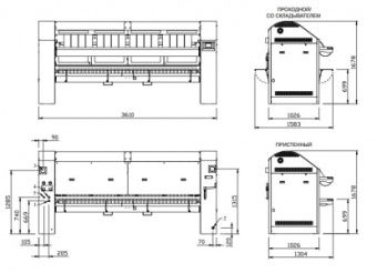 Гладильный каландр Imesa MC/M 2800/50 – купить в Челябинске по цене завода