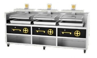 Гриль открытый Josper Basque Pvj-076-3 – купить по цене завода