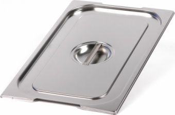 Крышка Luxstahl из нержавеющей стали для GN 1/1 с ручками [811-L] – купить в Челябинске по цене завода