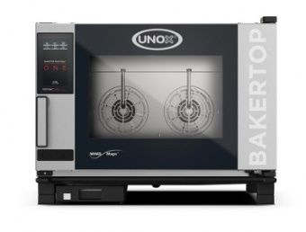 Пароконвектомат Unox XEBC-04EU-E1LM на 4 уровня 7,4кВт/ 220В электрический инжекторный – купить в Челябинске по цене завода