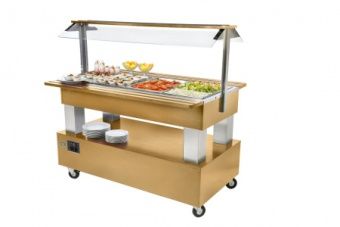 Салат-бар холодильный Roller Grill Sb 40 F светлый дуб – купить по цене завода