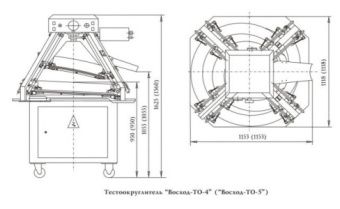 Тестоокруглитель Восход ТО-4 – купить в Челябинске по цене завода