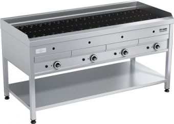 Гриль газовый Вулкан-Heidebrenner BPD 04K "УРАТМАН" арт.641284К комбинированный – купить в Челябинске по цене завода