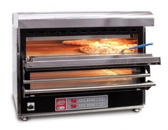Печь для пиццы Eurochef PizzaChef FP2 подовая электрическая 2-камерная с подом 31х75см – купить в Челябинске по цене завода