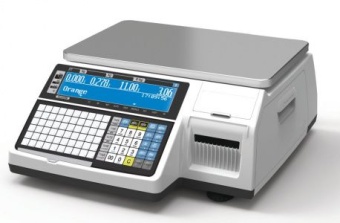 Весы торговые Cas CL3000-30B (TCP-IP) с печатью этикеток (120мм) без стойки – купить в Челябинске по цене завода