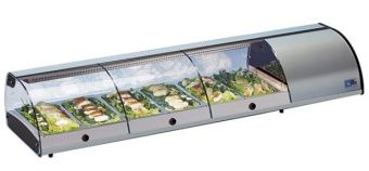 Витрина холодильная для суши Tecfrigo Sushi 8 Gn Ss – купить в Челябинске по цене завода
