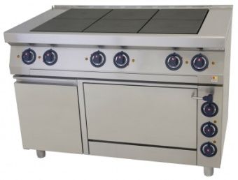Плита 6 конфорочная Kogast Es-T67/1-0 700 серии – купить в Челябинске по цене завода