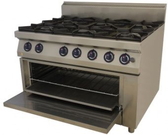 Плита 6 конфорочная Kogast Ps-Т69/1-O газ 900 серии – купить по цене завода